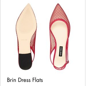 Nine West Dress Flats Red (W7)